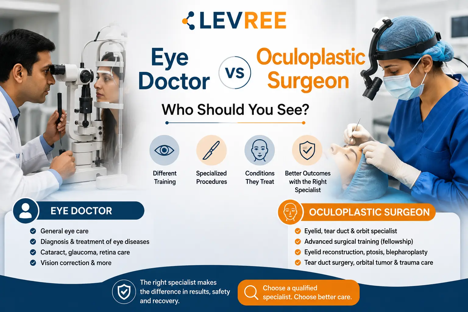Eye Doctor vs Oculoplastic Surgeon: Who Should You See?